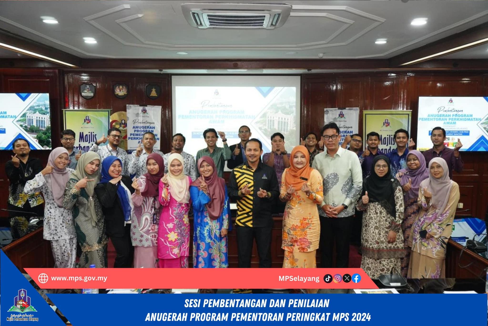SESI PEMBENTANGAN DAN PENILAIAN ANUGERAH PROGRAM PEMENTORAN PERINGKAT MPS 2024