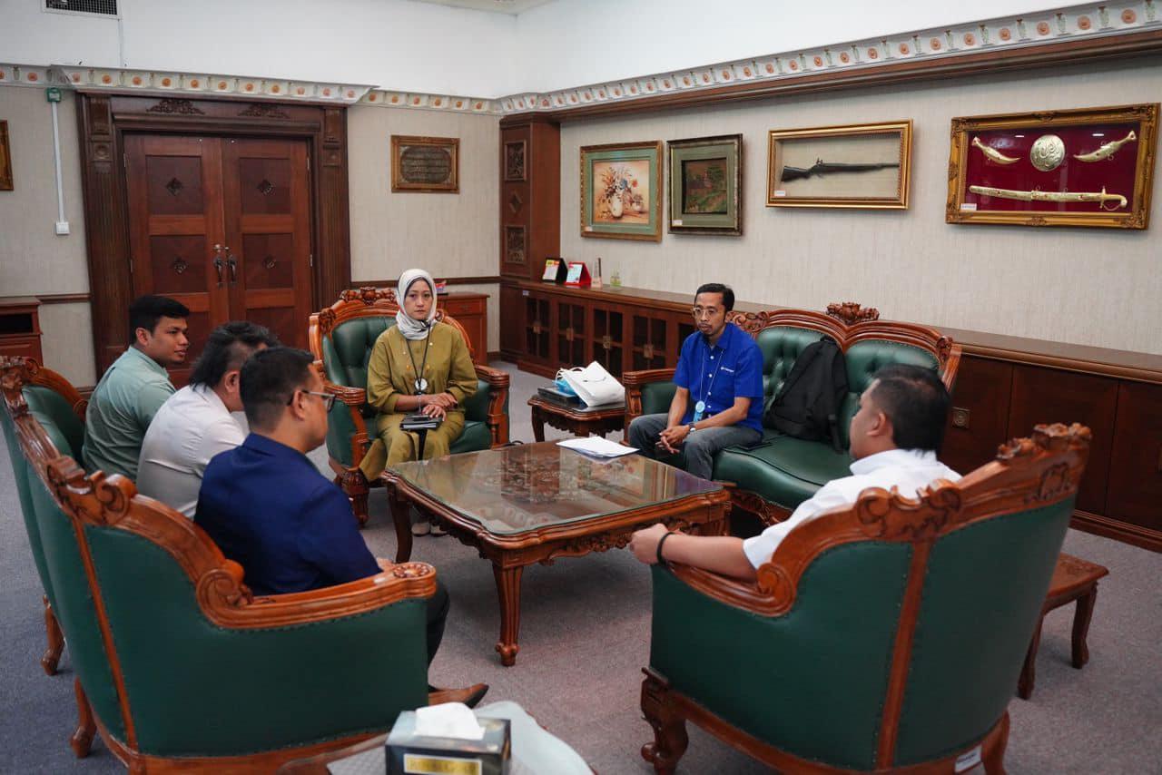 KUNJUNG HORMAT PENGURUSAN AIR SELANGOR WILAYAH GOMBAK KE PEJABAT YANG DIPERTUA