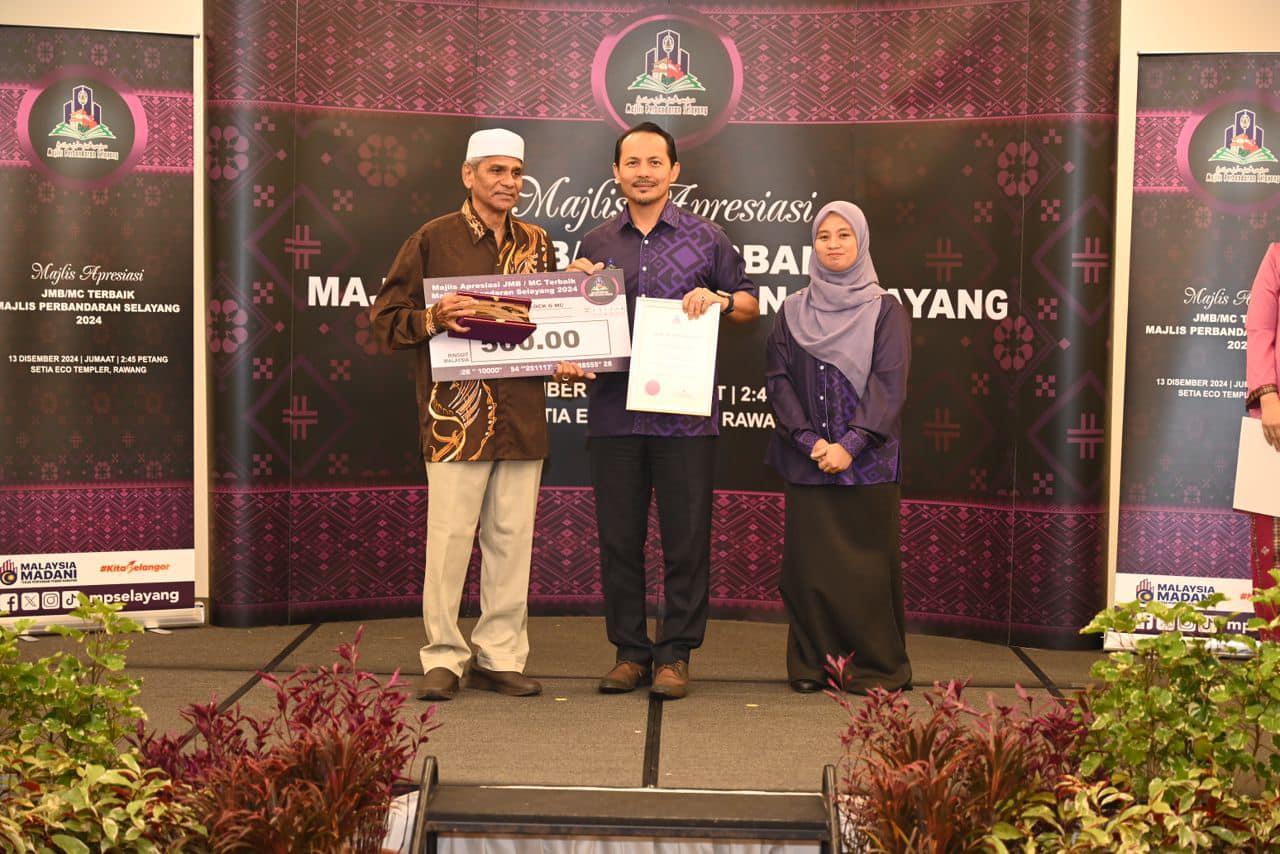 MAJLIS APRESIASI JMB@MC TERBAIK MAJLIS PERBANDARAN SELAYANG TAHUN 2024