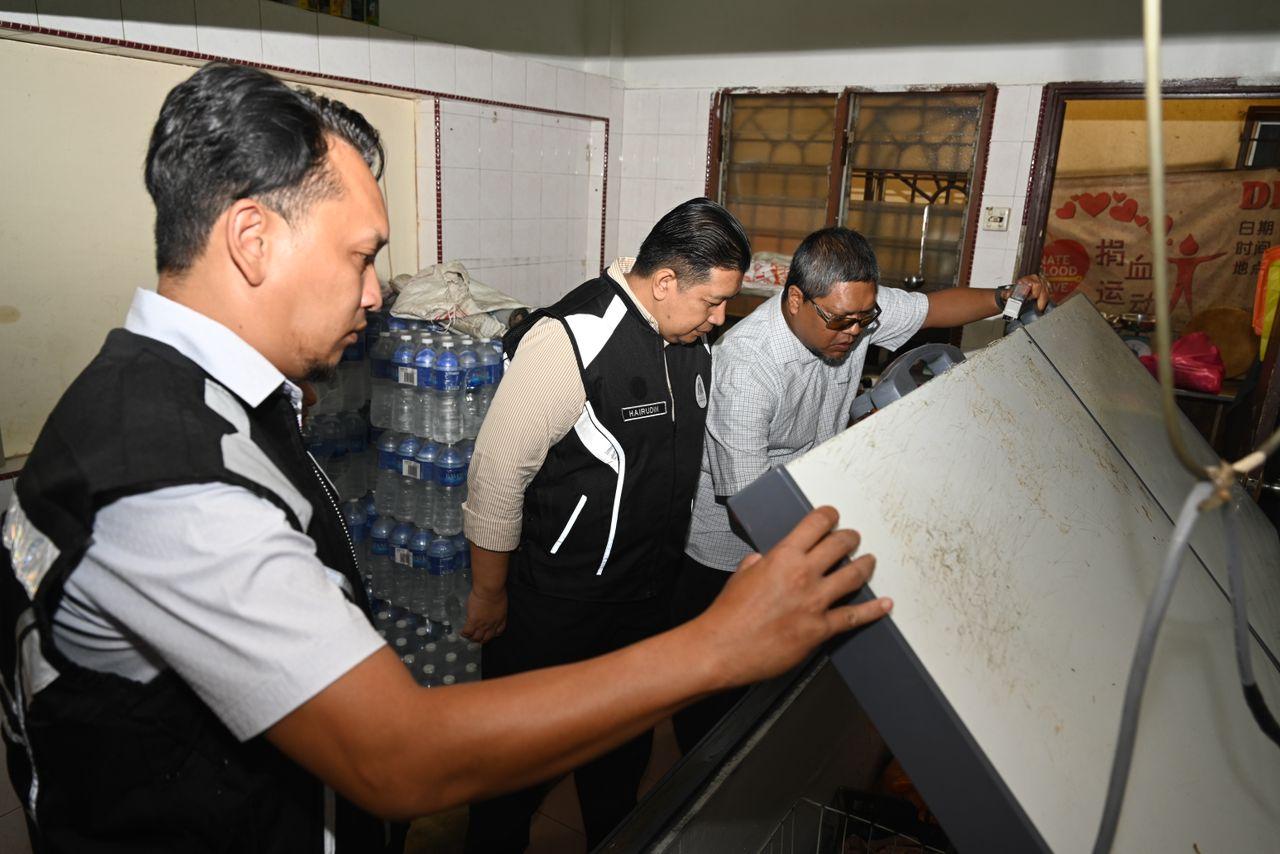 OPERASI PENIAGA WARGA ASING DI KAWASAN MATANG PAGAR, SUNGAI BULOH