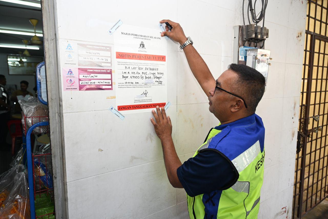 OPERASI PENIAGA WARGA ASING DI KAWASAN MATANG PAGAR, SUNGAI BULOH