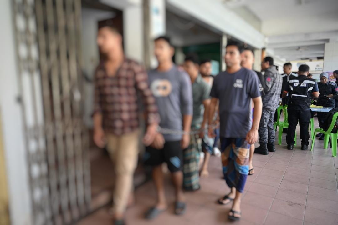 OPERASI PENIAGA WARGA ASING DI KAWASAN MATANG PAGAR, SUNGAI BULOH