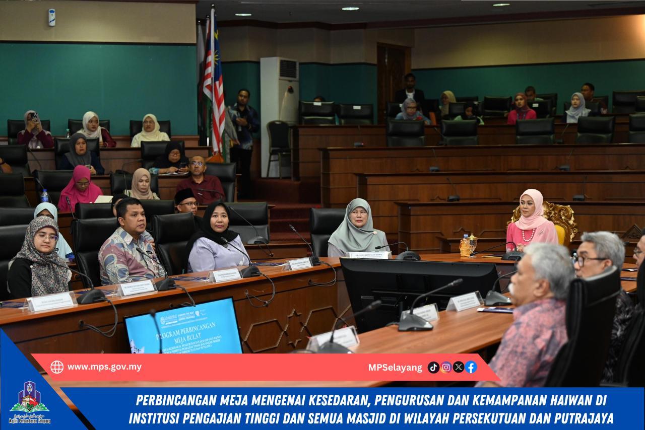 PERBINCANGAN MEJA MENGENAI KESEDARAN, PENGURUSAN DAN KEMAMPANAN HAIWAN