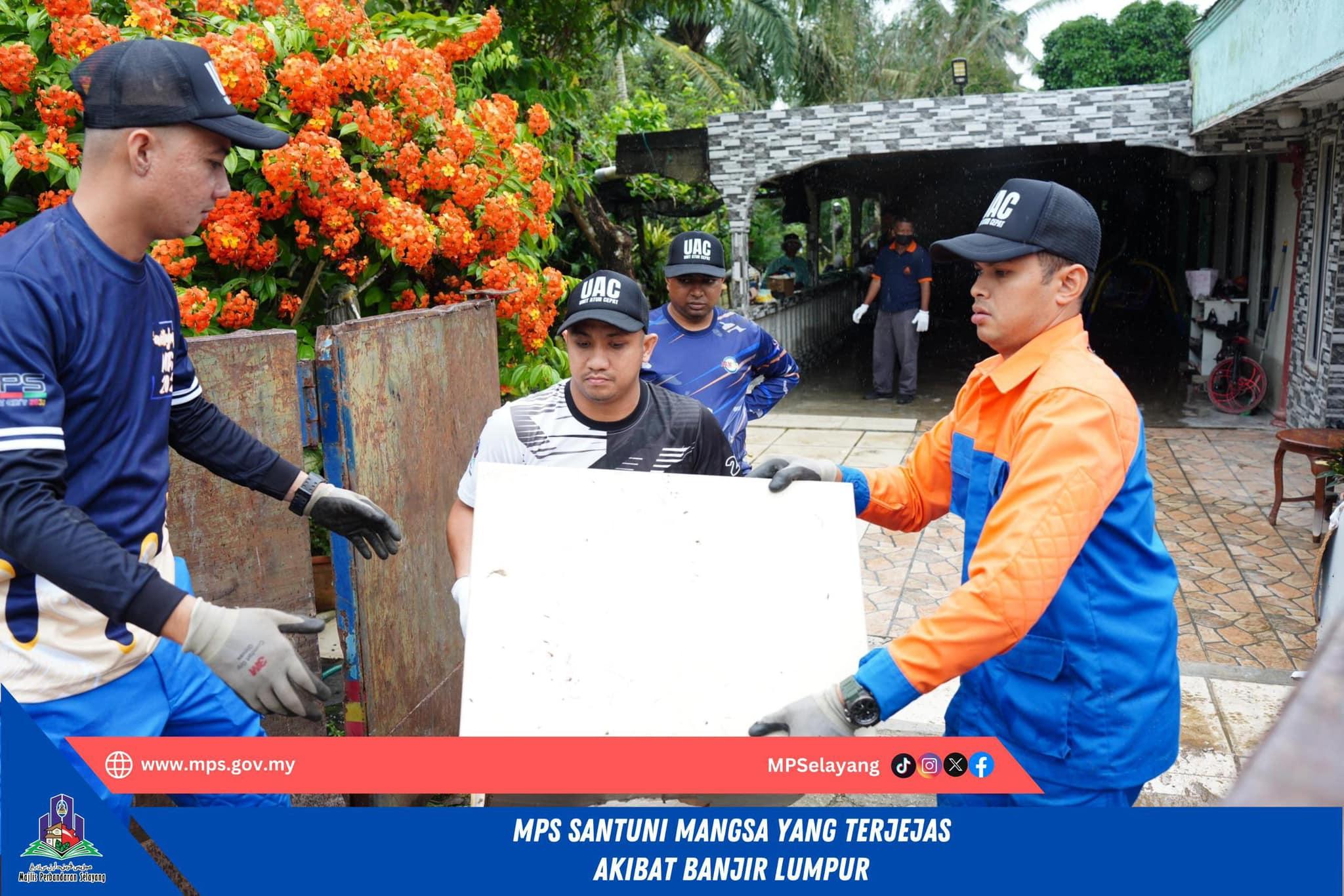 MPS PRIHATIN TERHADAP MANGSA BANJIR LUMPUR DI BATU ARANG
