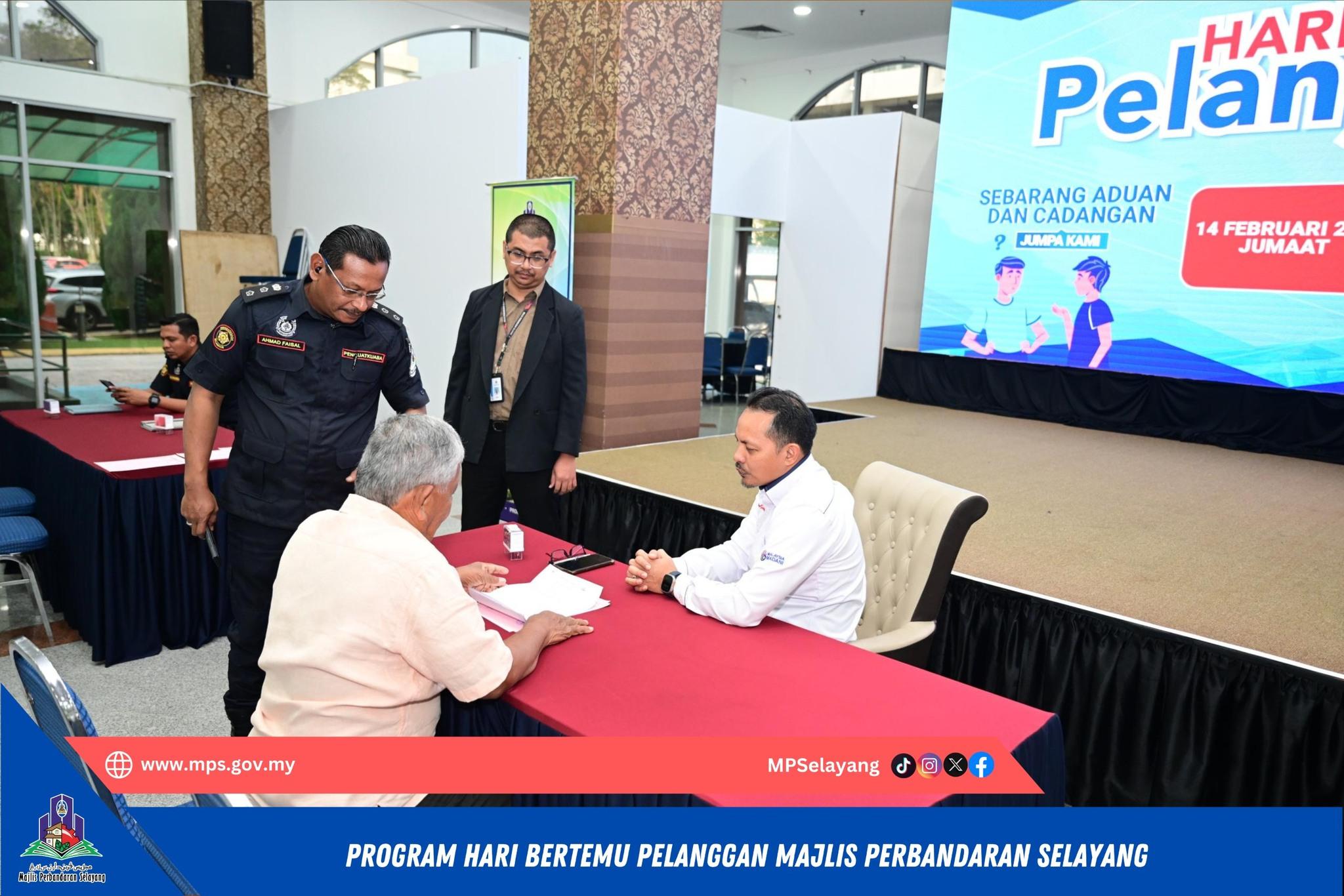 PROGRAM HARI BERTEMU PELANGGAN MAJLIS PERBANDARAN SELAYANG