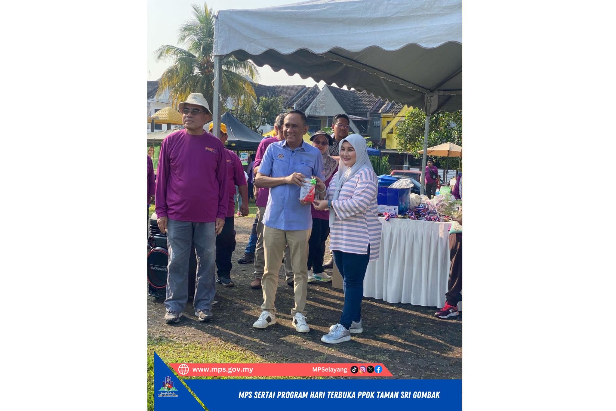 MPS SERTAI PROGRAM HARI TERBUKA PPDK TAMAN SRI GOMBAK
