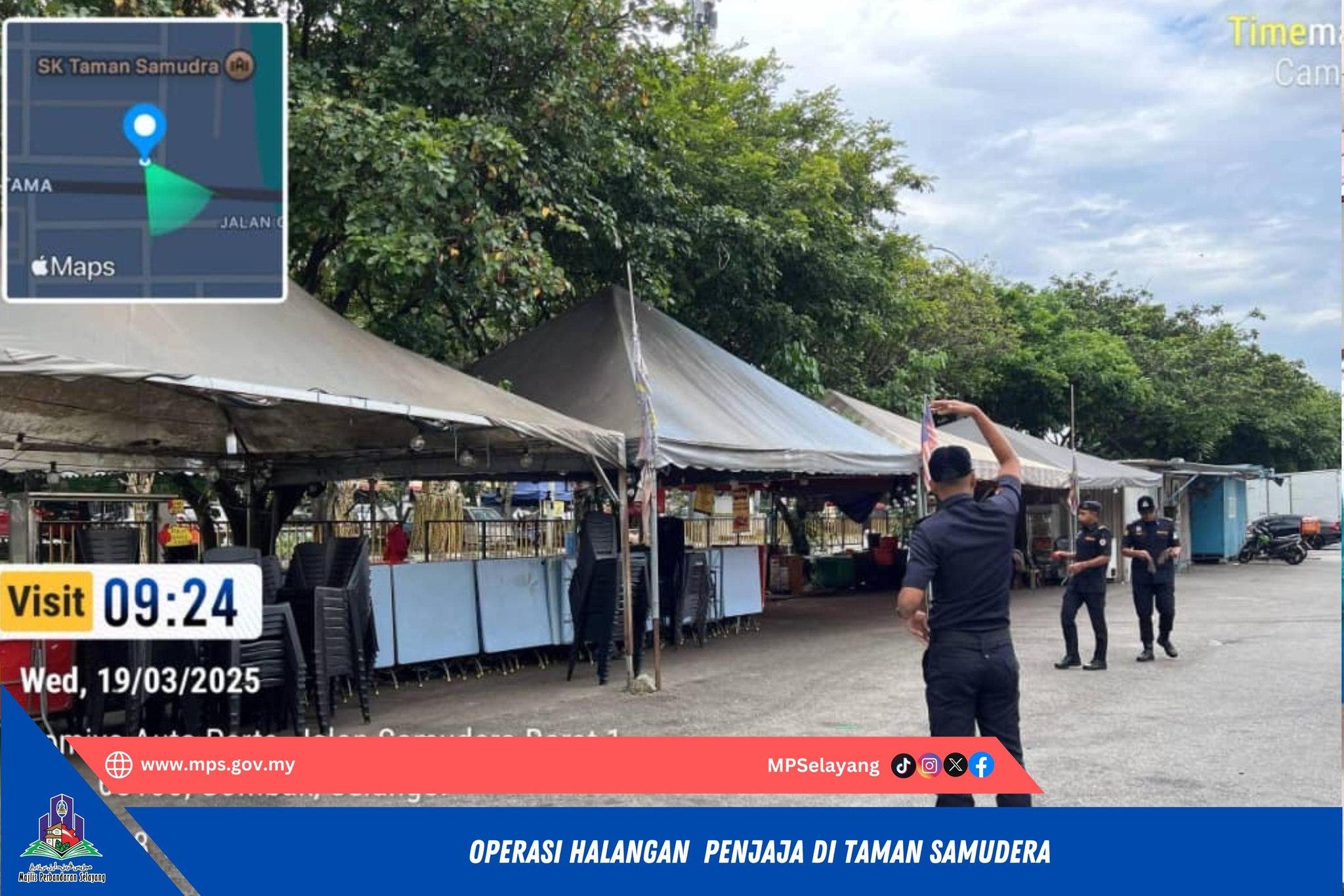 OPERASI HALANGAN PENJAJA DI TAMAN SAMUDERA