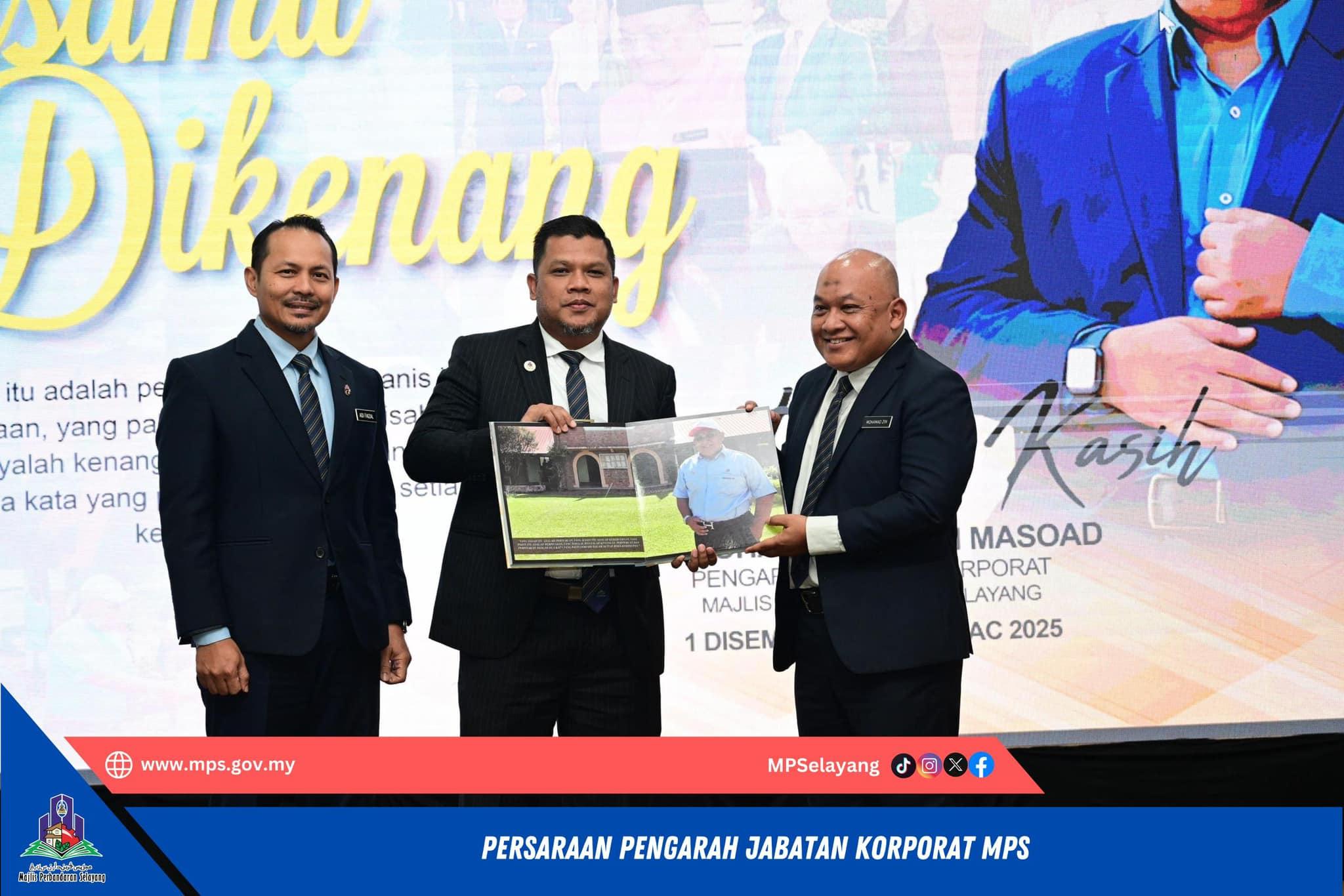 PERSARAAN PENGARAH JABATAN KORPORAT MPS