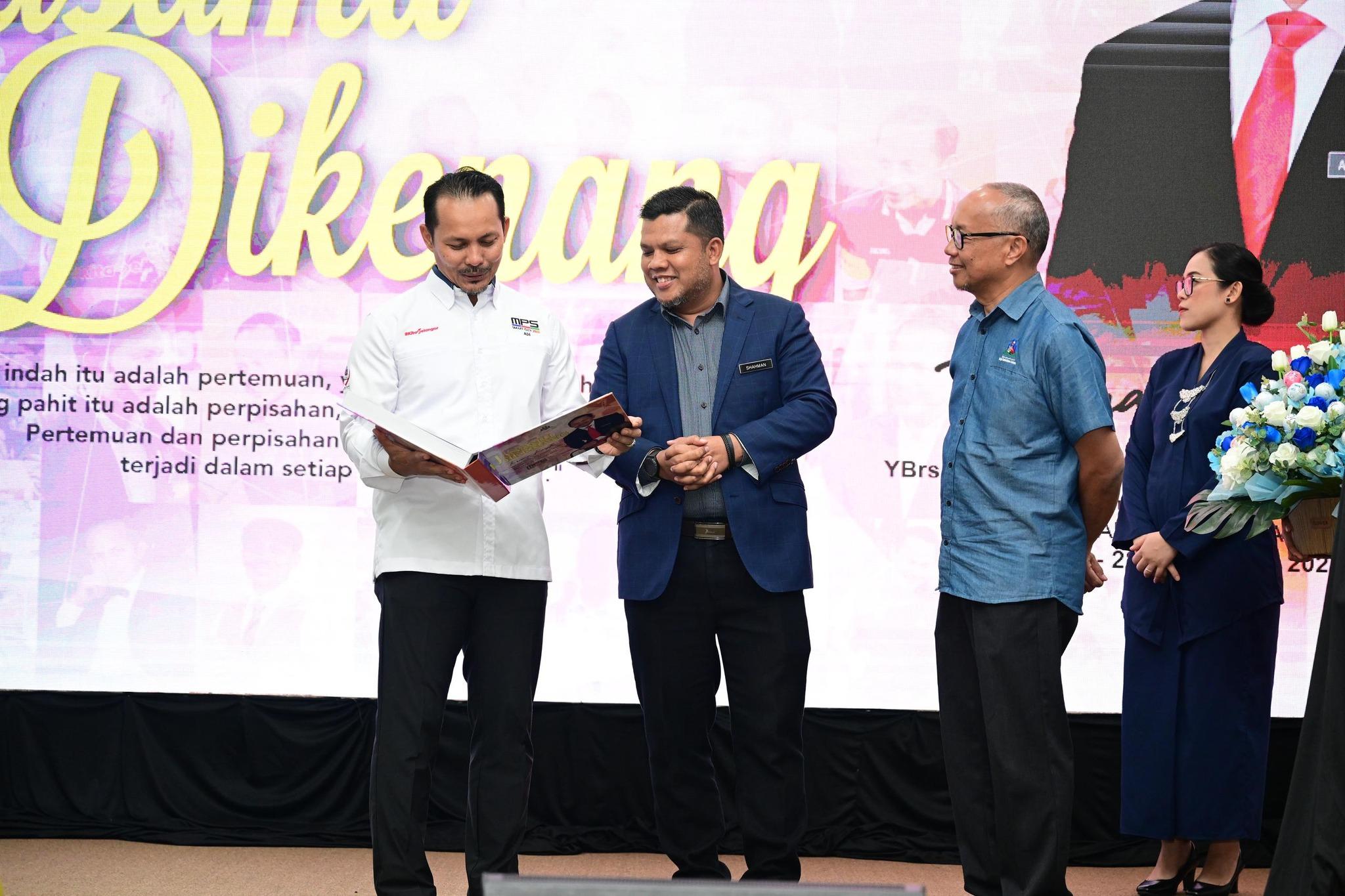 MAJLIS LAMBAIAN KASIH SANJUNGAN BUDI TUAN ADI FAIZAL