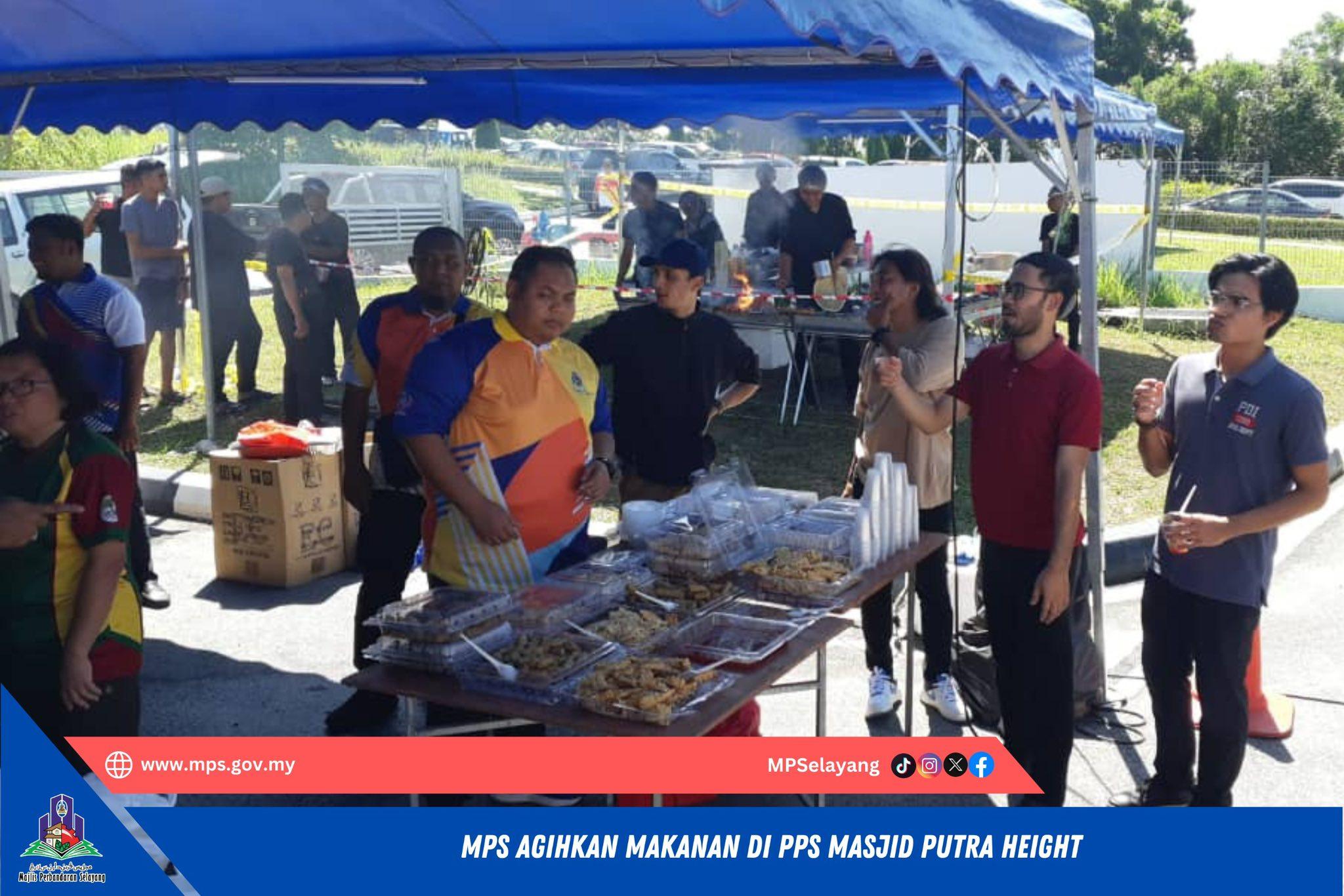 MPS AGIH MAKANAN DI PPS MASJID PUTRA HEIGHT