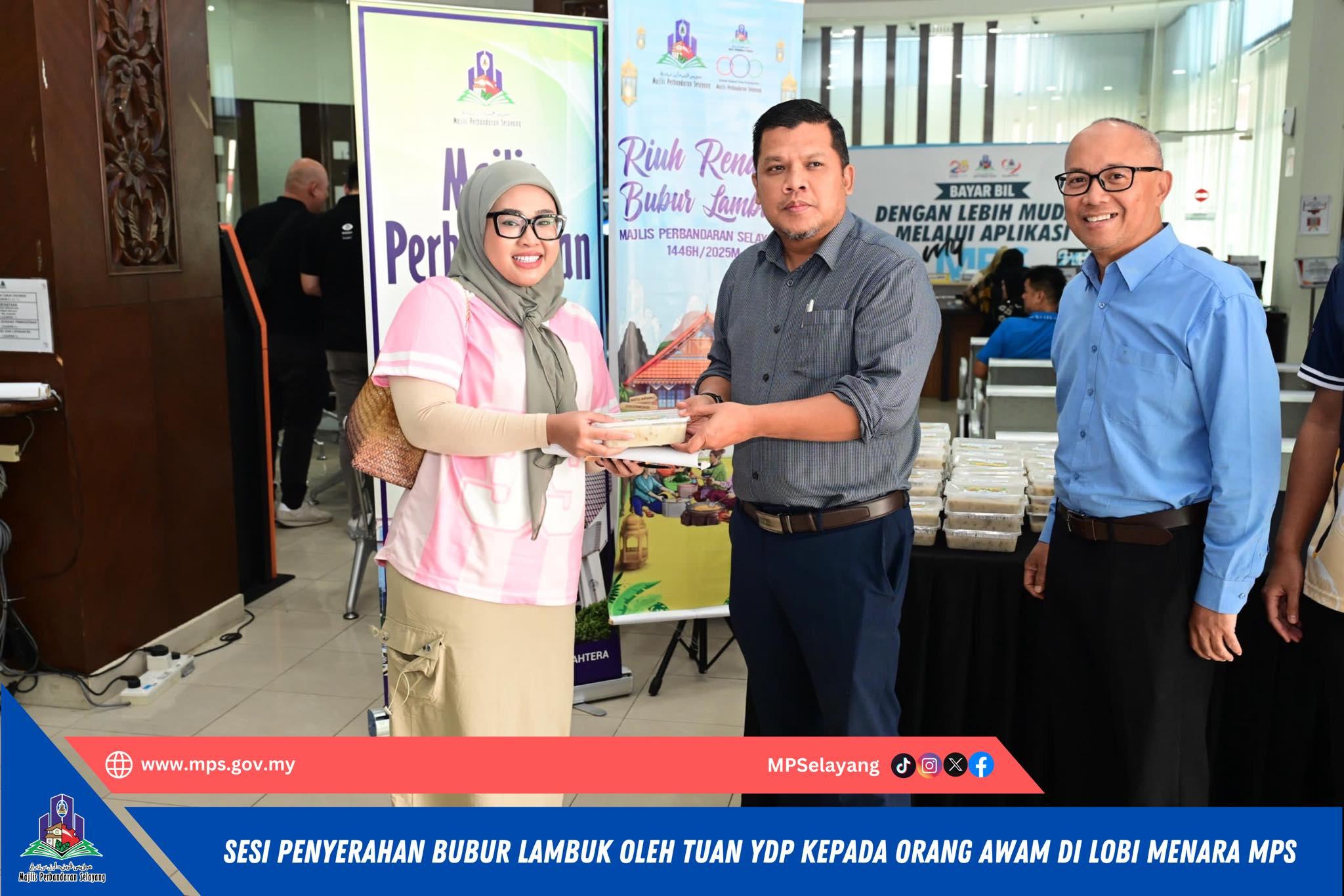MPS AGIH BUBUR LAMBUK KEPADA ORANG AWAM