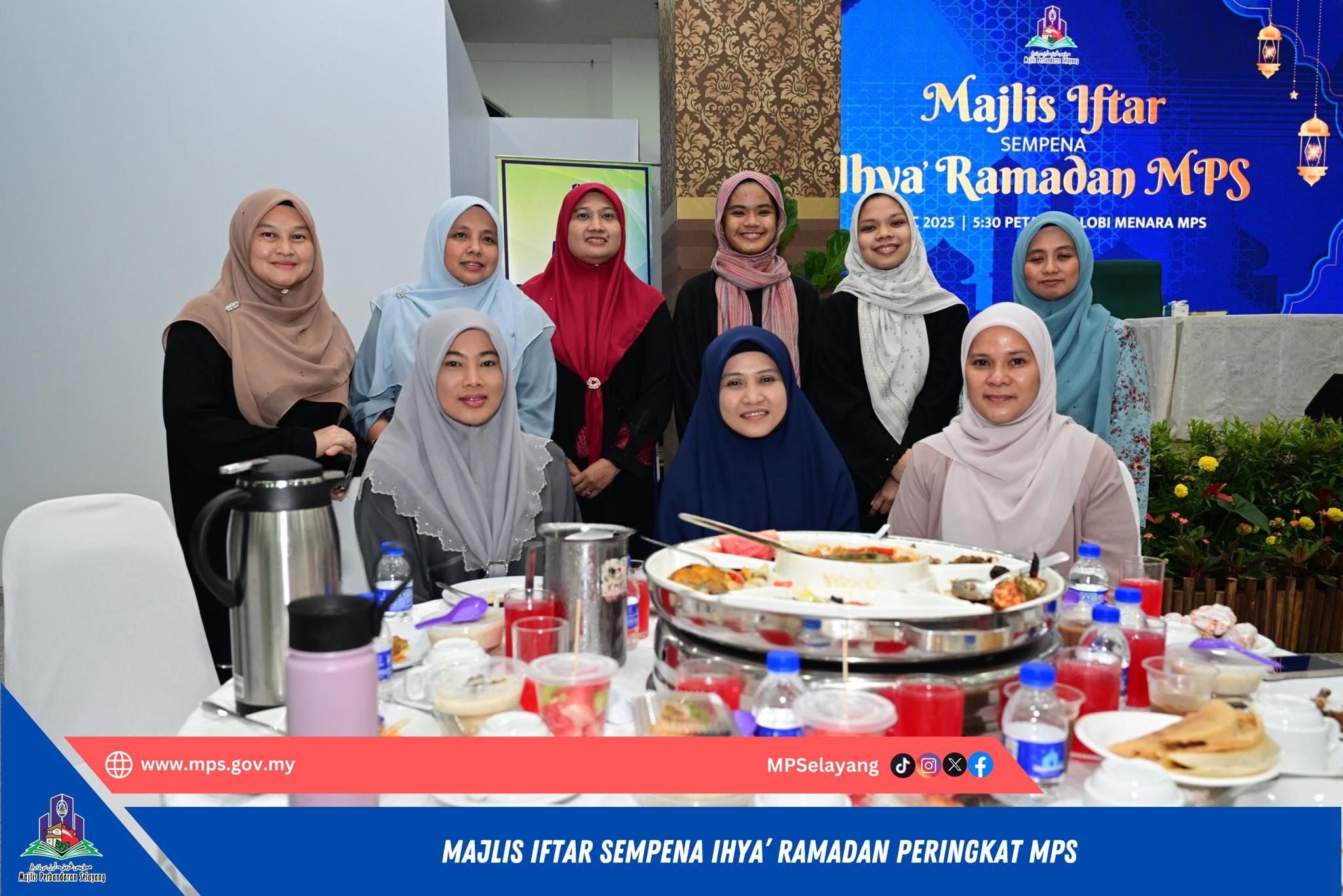 MAJLIS IFTAR SEMPENA IHYA' RAMADAN PERINGKAT MPS