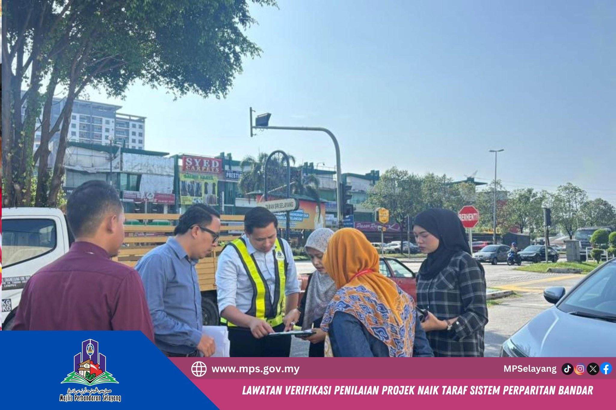 LAWATAN VERIFIKASI PENILAIAN PROJEK NAIK TARAF SISTEM PERPARITAN BANDAR