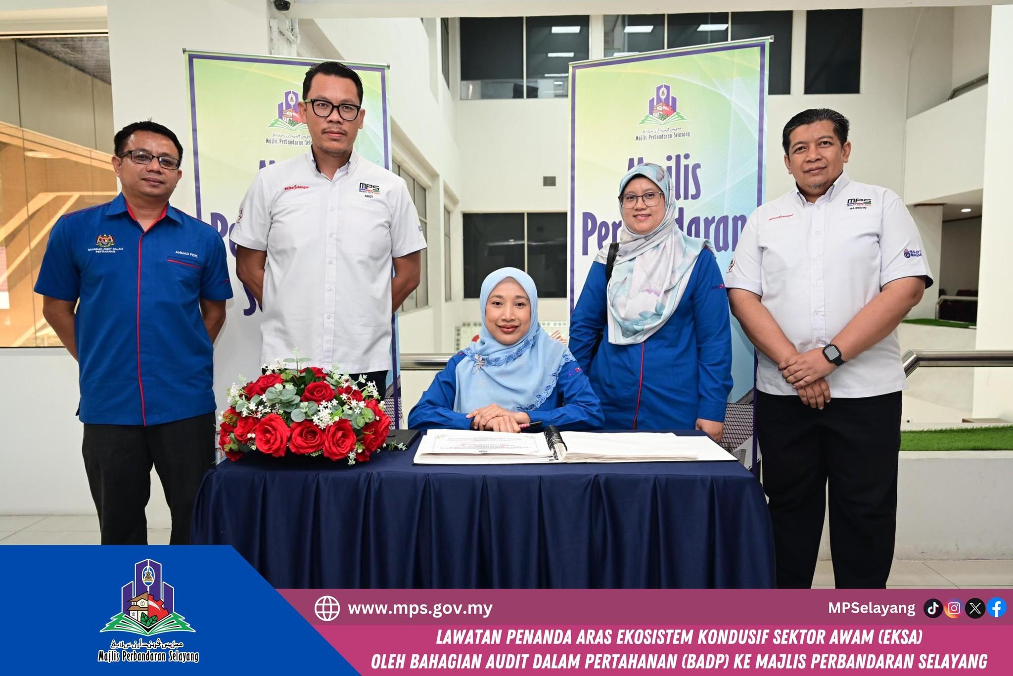 LAWATAN  (EKSA) OLEH BAHAGIAN AUDIT DALAM PERTAHANAN (BADP) KE MPS