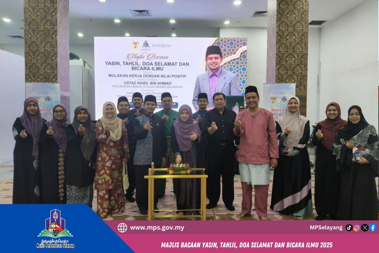 MAJLIS BACAAN YASIN, TAHLIL, DOA SELAMAT DAN BICARA ILMU 2025