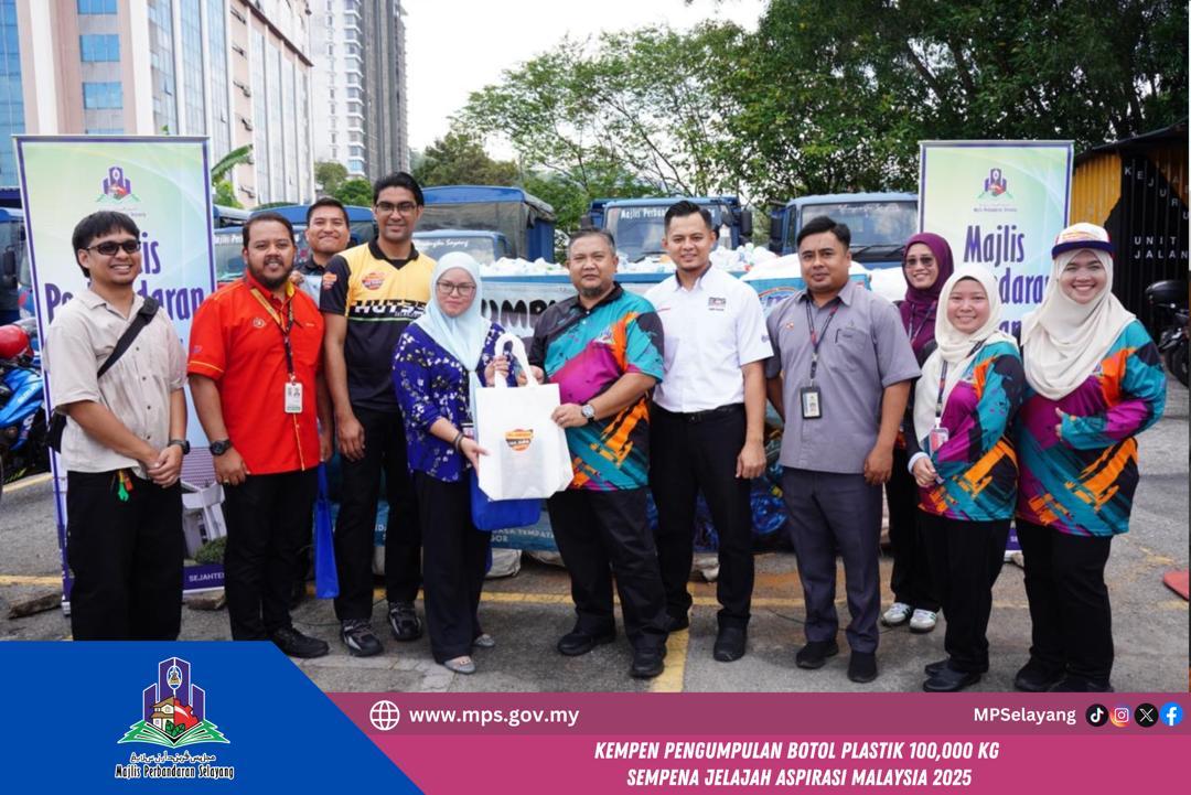 KEMPEN PENGUMPULAN BOTOL PLASTIK 100,000 KG SEMPENA JELAJAH ASPIRASI MALAYSIA 2025