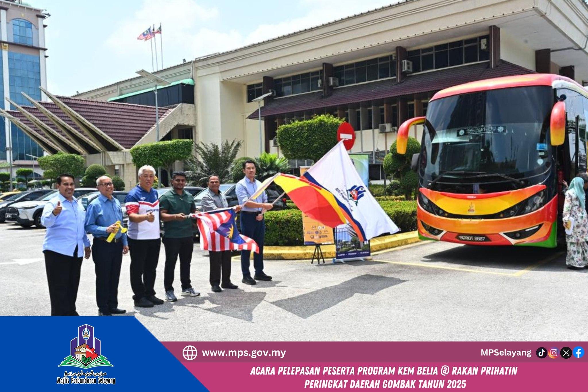 ACARA PELEPASAN PESERTA PROGRAM KEM BELIA @ RAKAN PRIHATIN DAERAH GOMBAK 2025