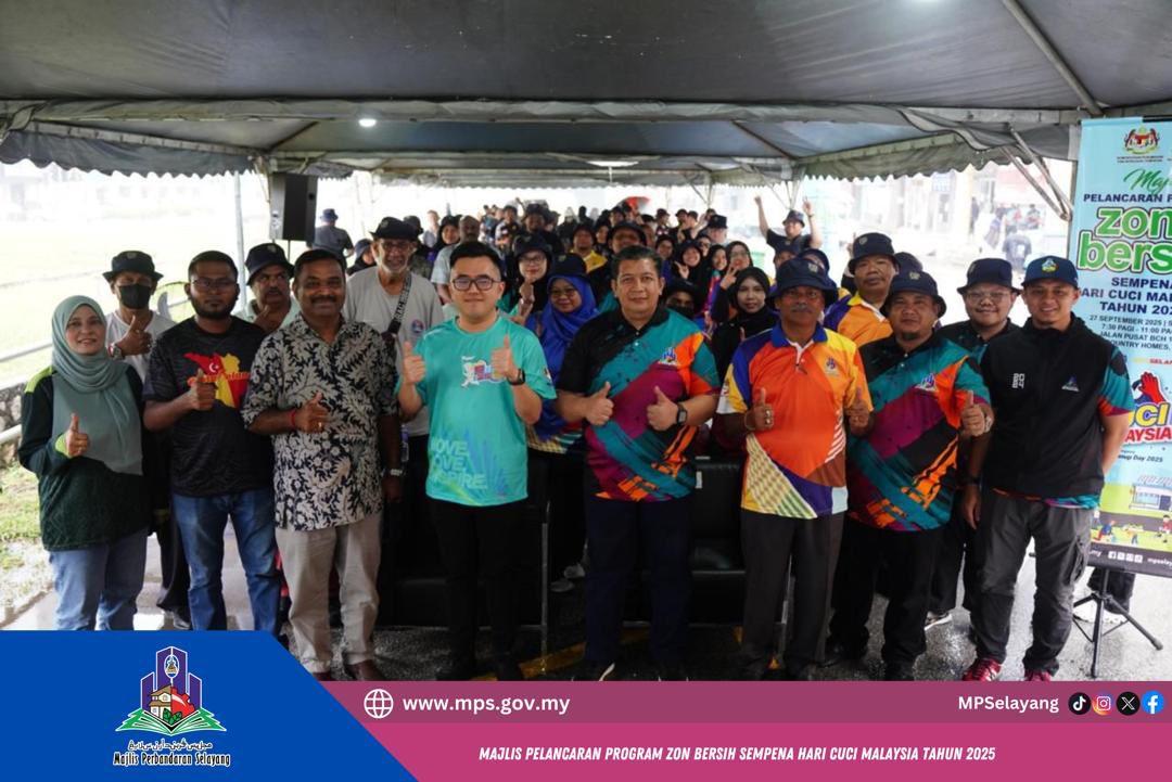 MAJLIS PELANCARAN PROGRAM ZON BERSIH SEMPENA HARI CUCI MALAYSIA 2025