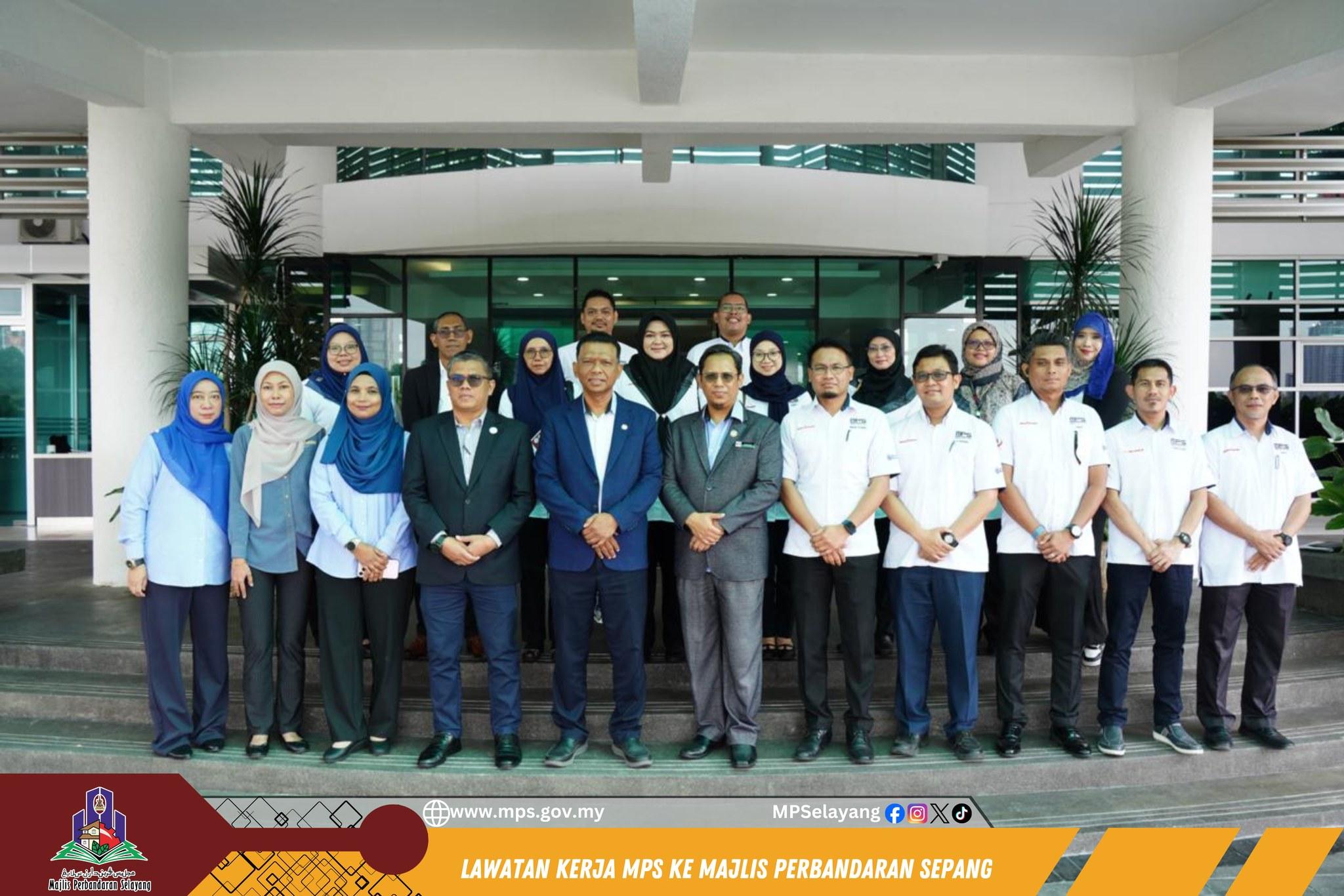 LAWATAN KERJA MPS KE MP SEPANG