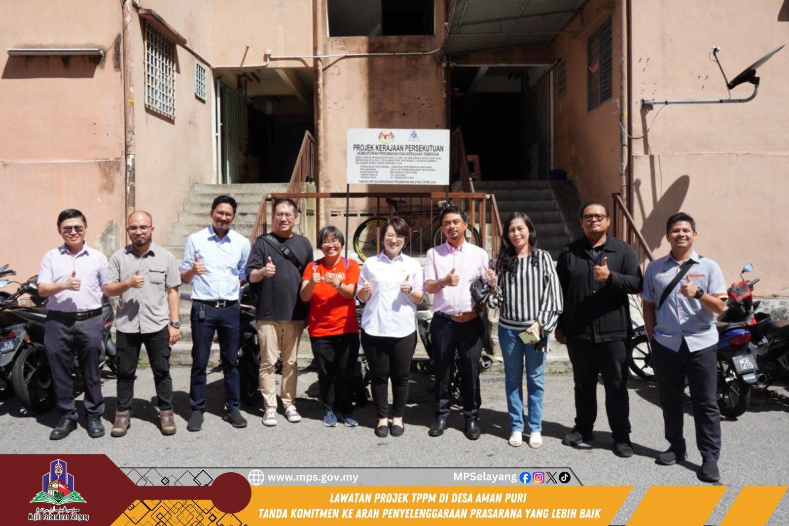 LAWATAN PROJEK TPPM DI DESA AMAN PURI