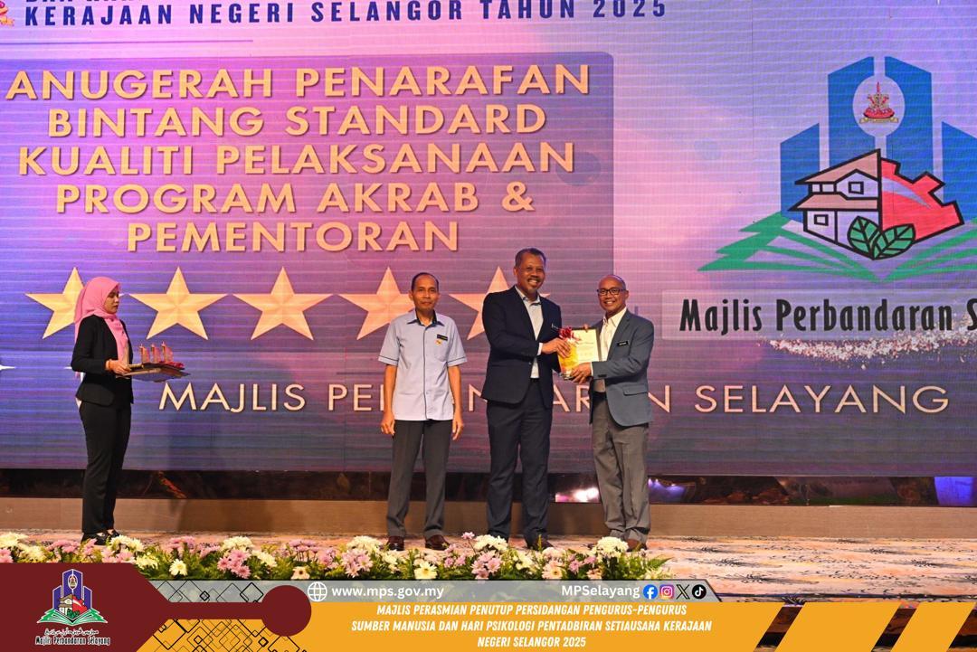MAJLIS PERASMIAN PENUTUP PERSIDANGAN PENGURUS-PENGURUS SUMBER MANUSIA