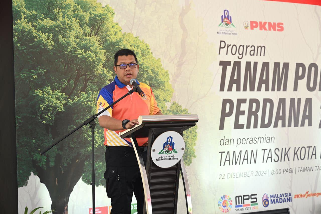 PROGRAM TANAM POKOK PERDANA 2024 DAN PERASMIAN TAMAN TASIK KOTA PUTERI