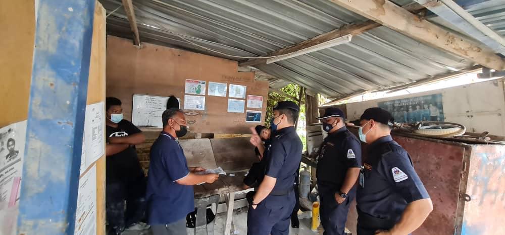 Aktiviti Batching Plant Tanpa Lesen