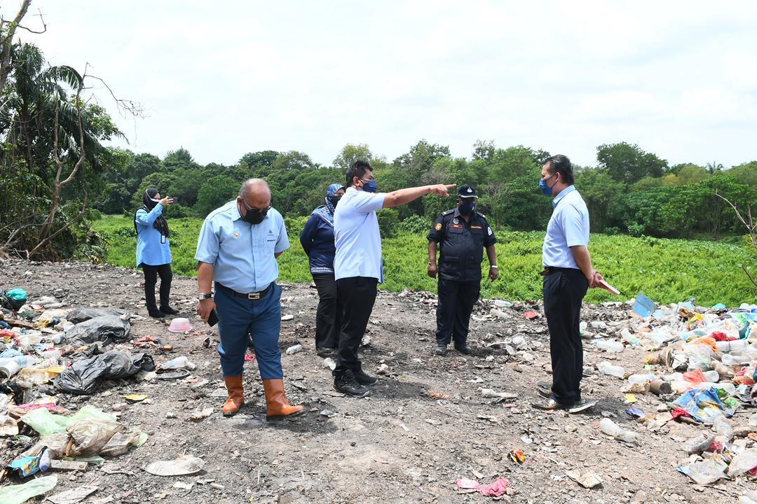 Kebakaran Tapak Pelupusan Sampah Haram