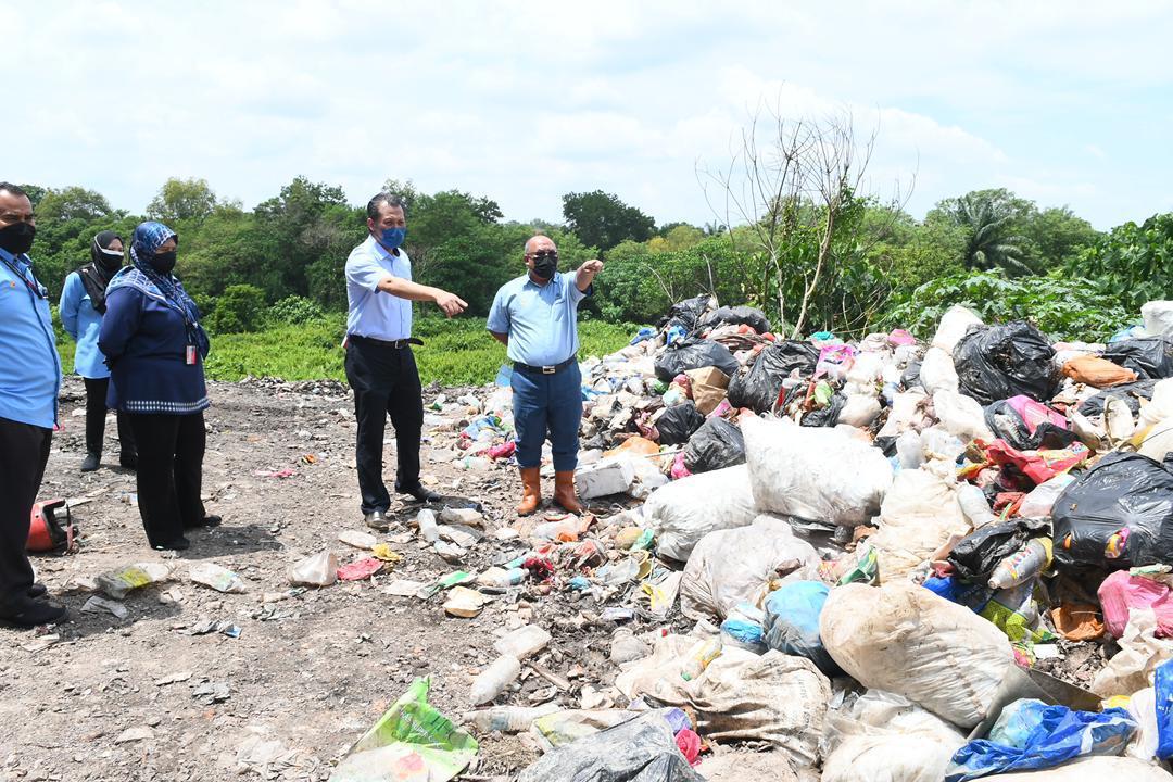 Kebakaran Tapak Pelupusan Sampah Haram