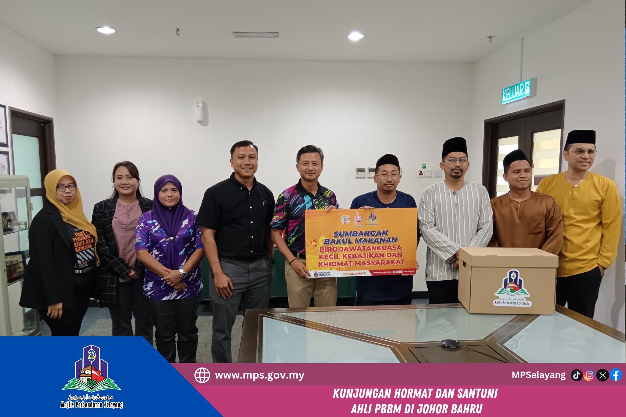 KUNJUNGAN HORMAT DAN SANTUNI AHLI PBBM DI JOHOR BAHRU
