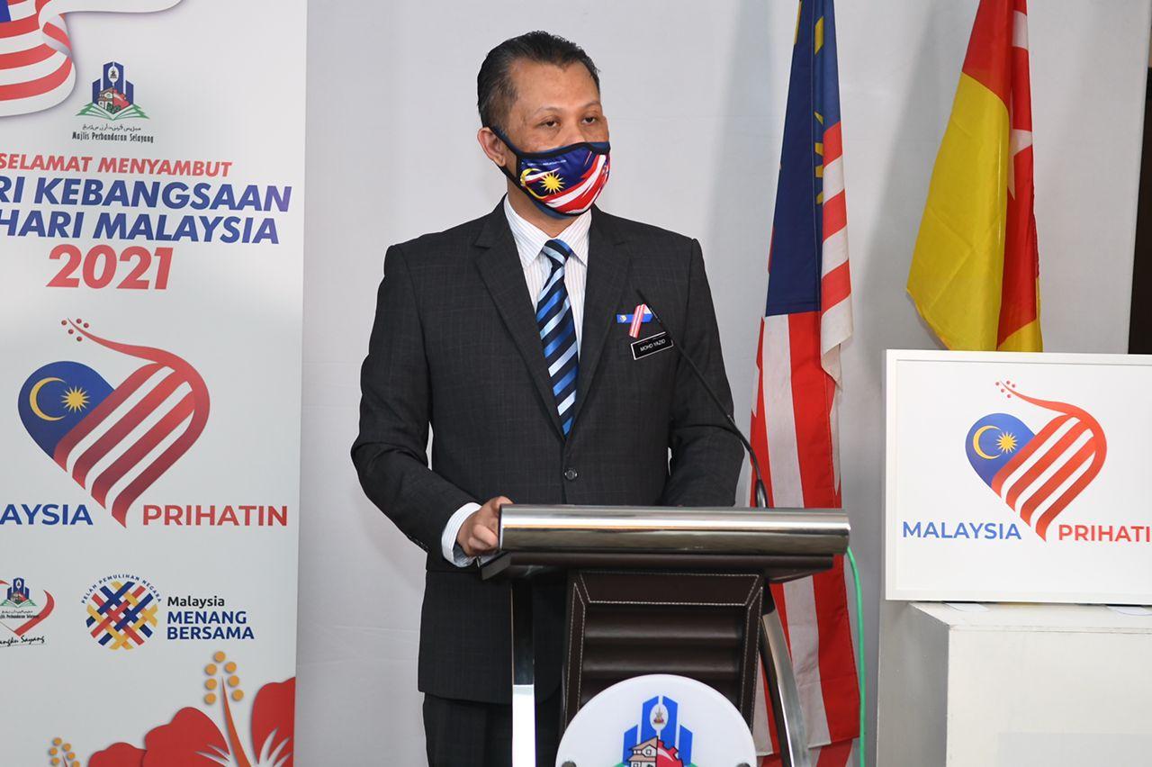 Majlis Perhimpunan Bulanan Dan Sambutan Hari Kebangsaan Peringkat MPS Tahun 2021