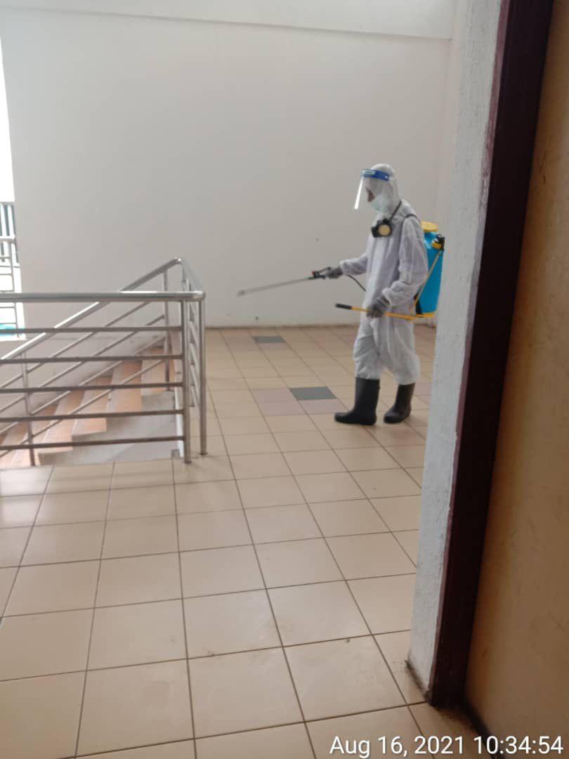 Pembersihan Dan Disinfeksi Pasar Awam
