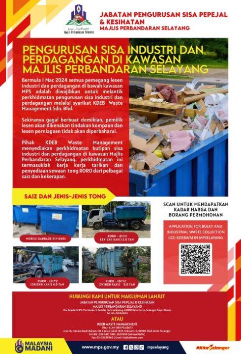 PENGURUSAN SISA INDUSTRI DAN PERDAGANGAN