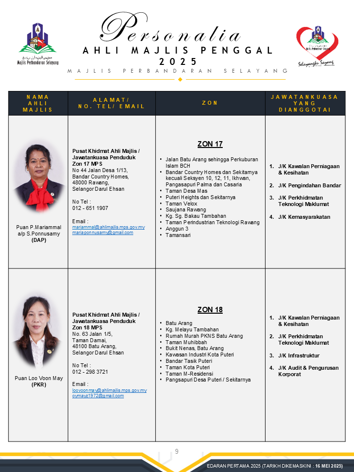 PERSONALIA AHLI MAJLIS MPS PAGE 9
