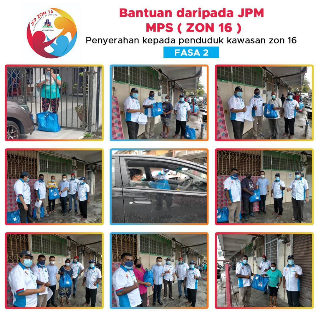 Program Bantuan Covid-19 Fasa 2 JKP Zon 16 MPS