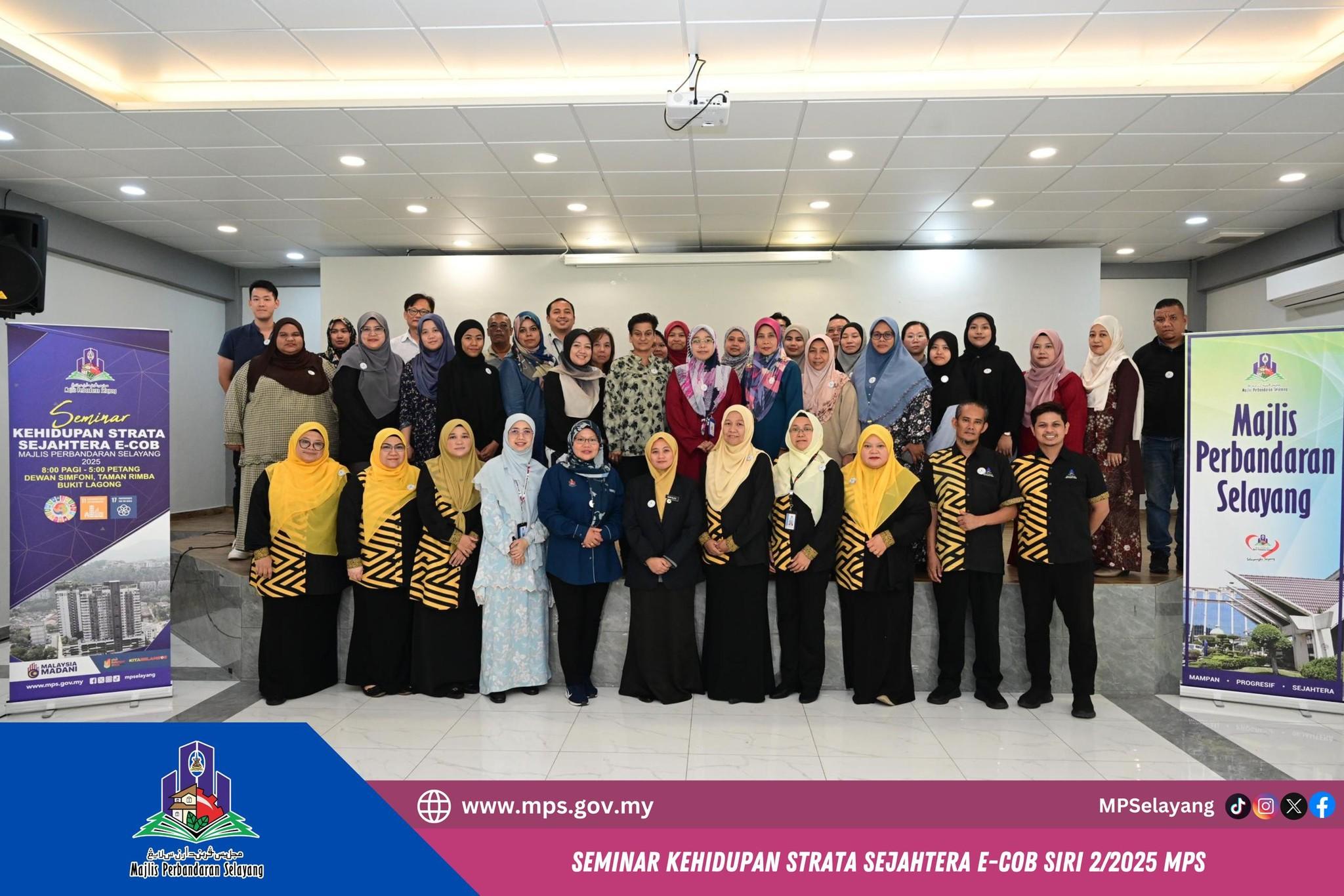 SEMINAR KEHIDUPAN STRATA SEJAHTERA E-COB SIRI 22025 MPS
