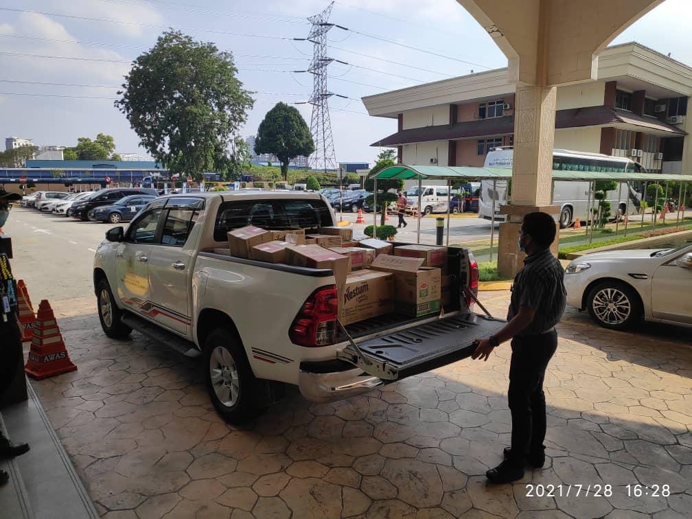 Sumbangan Bagi Program Bantuan Covid-19 Selayangku Sayang MPS 2