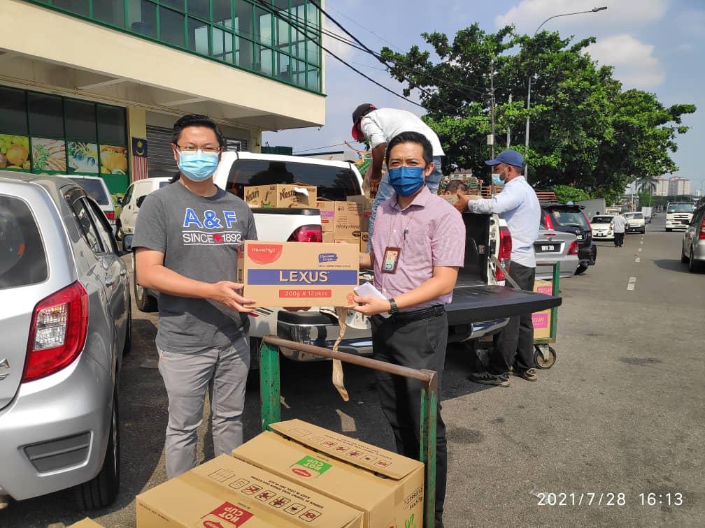 Sumbangan Bagi Program Bantuan Covid-19 Selayangku Sayang MPS 2