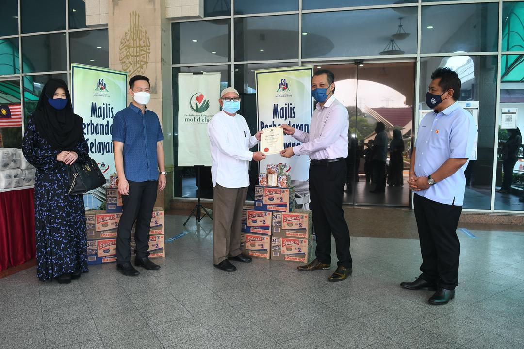 Sumbangan Bagi Program Bantuan Covid-19 Selayangku Sayang MPS 3