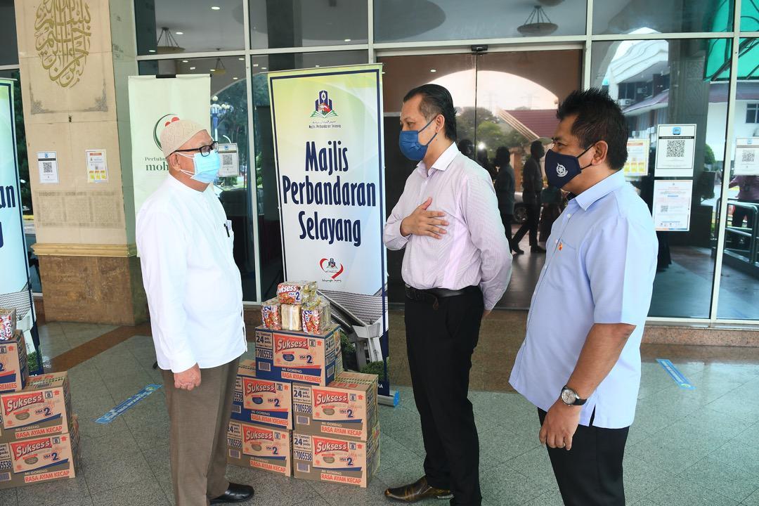 Sumbangan Bagi Program Bantuan Covid-19 Selayangku Sayang MPS 3