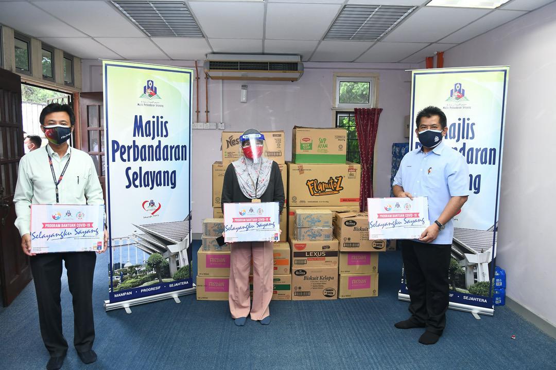 Sumbangan Bagi Program Bantuan Covid-19 Selayangku Sayang MPS 4