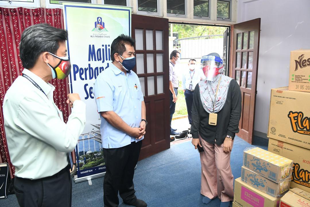 Sumbangan Bagi Program Bantuan Covid-19 Selayangku Sayang MPS 4