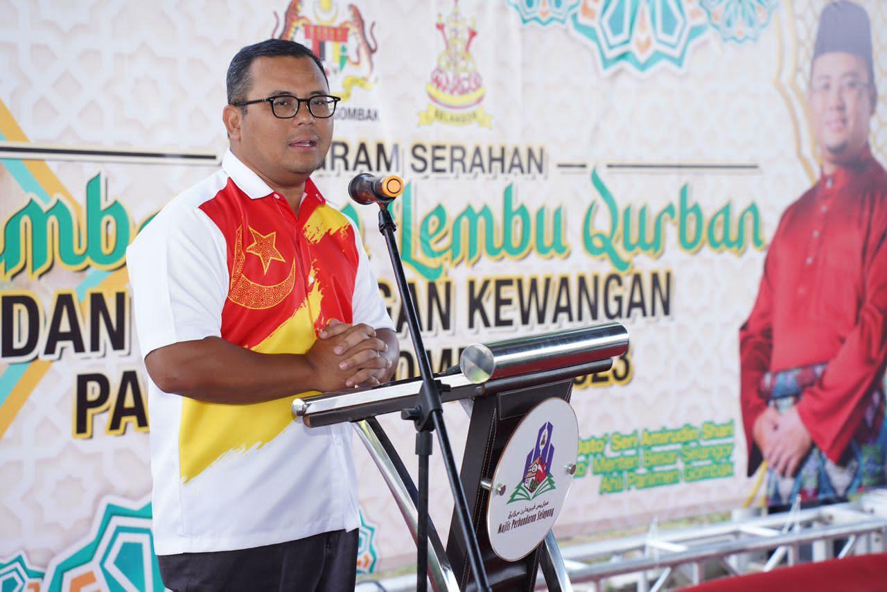 Ibadah Qurban Bersama Dato' Menteri Besar