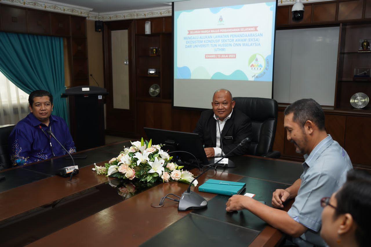 Lawatan Penanda Aras Jawatankuasa Induk Ekosistem Kondusif Sektor Awam (EKSA) Universiti Tun Hussein Onn Malaysia (UTHM)