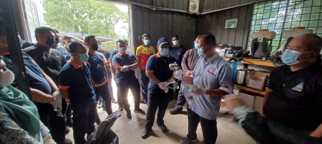 Kursus Pengendalian Tumpahan Bahan Kimia MPS