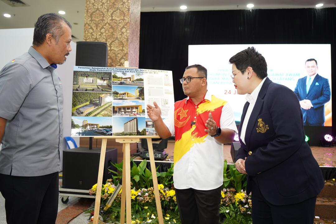 Majlis Perasmian Reka Bentuk Dewan Komuniti dan Rumah Penjawat Awam
