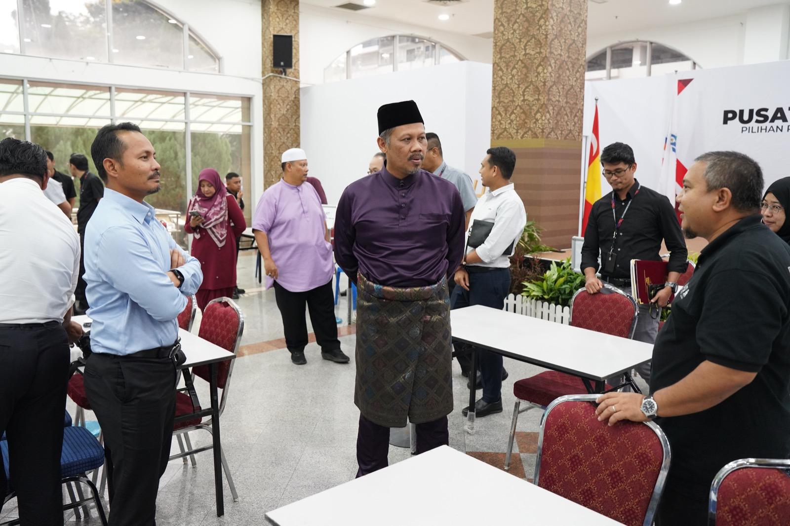 Simulasi Hari Penamaan Calon Pilihan Raya Umum Dewan Negeri Selangor ke-15