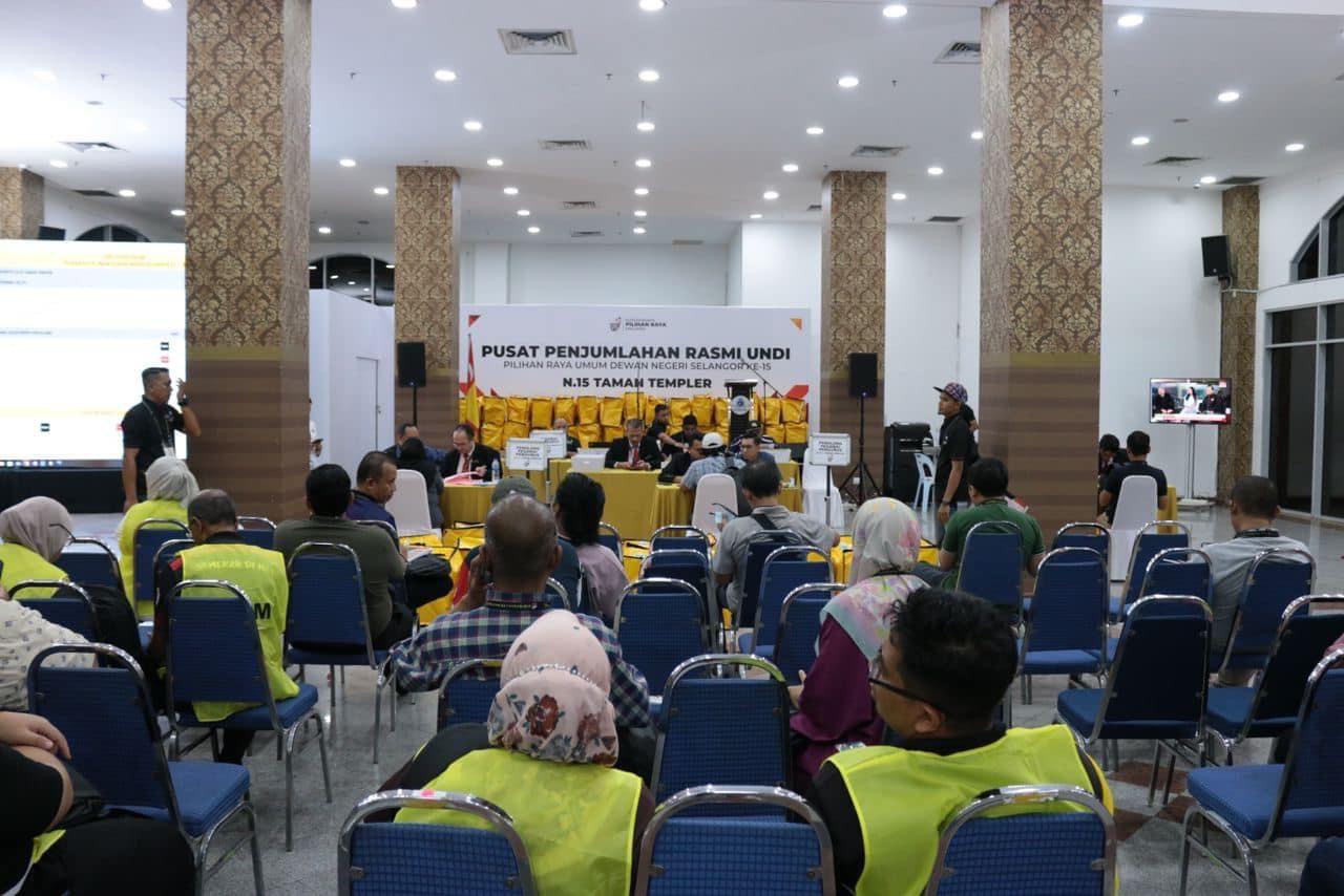 Keputusan Rasmi Pilihan Raya Dewan Undangan Negeri Selangor Ke-15 DUN N.13 Kuang, N.14 Rawang Dan N.15 Taman Templer