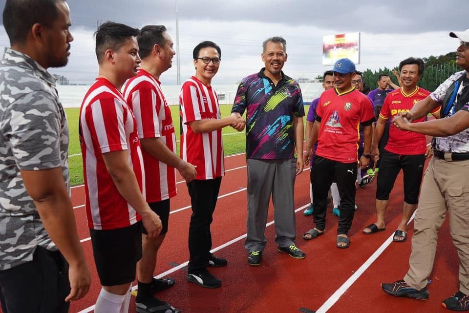 Perlawanan Persahabatan Bola Sepak Antara Majlis Perbandaran Selayang (MPS) Dan Media Prima Omnia