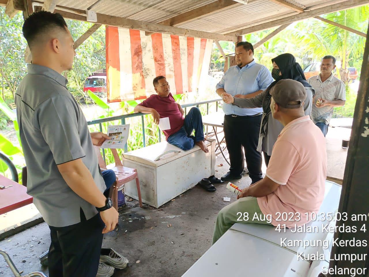 Program Edaran Risalah Kempen Kesedaran Cintai Sungai Kita